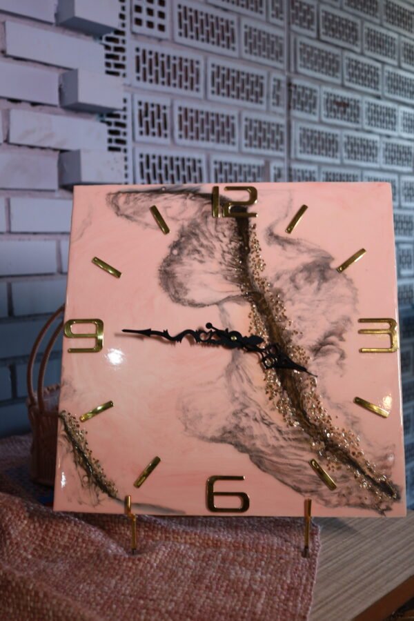 Square MDF Clock - Image 3