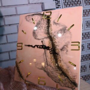 Square MDF Clock