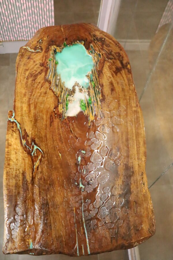 Log Teak Wood - Lagoon - Image 3