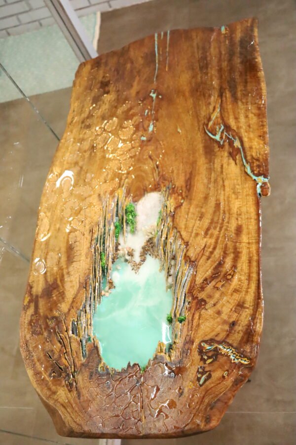 Log Teak Wood - Lagoon - Image 4